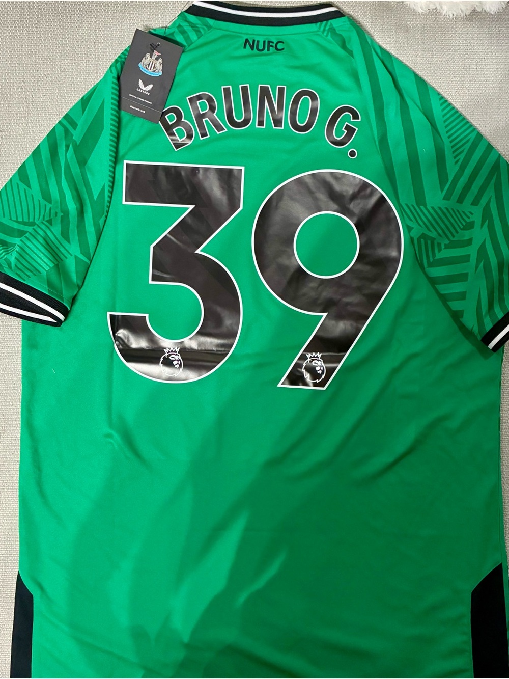 Bruno Guimaraes #39 Newcastle third kit men’s XL